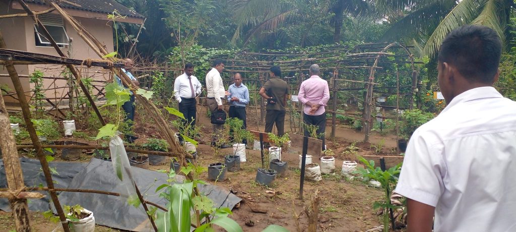 Everyone came to observe the school’s entrepreneurship